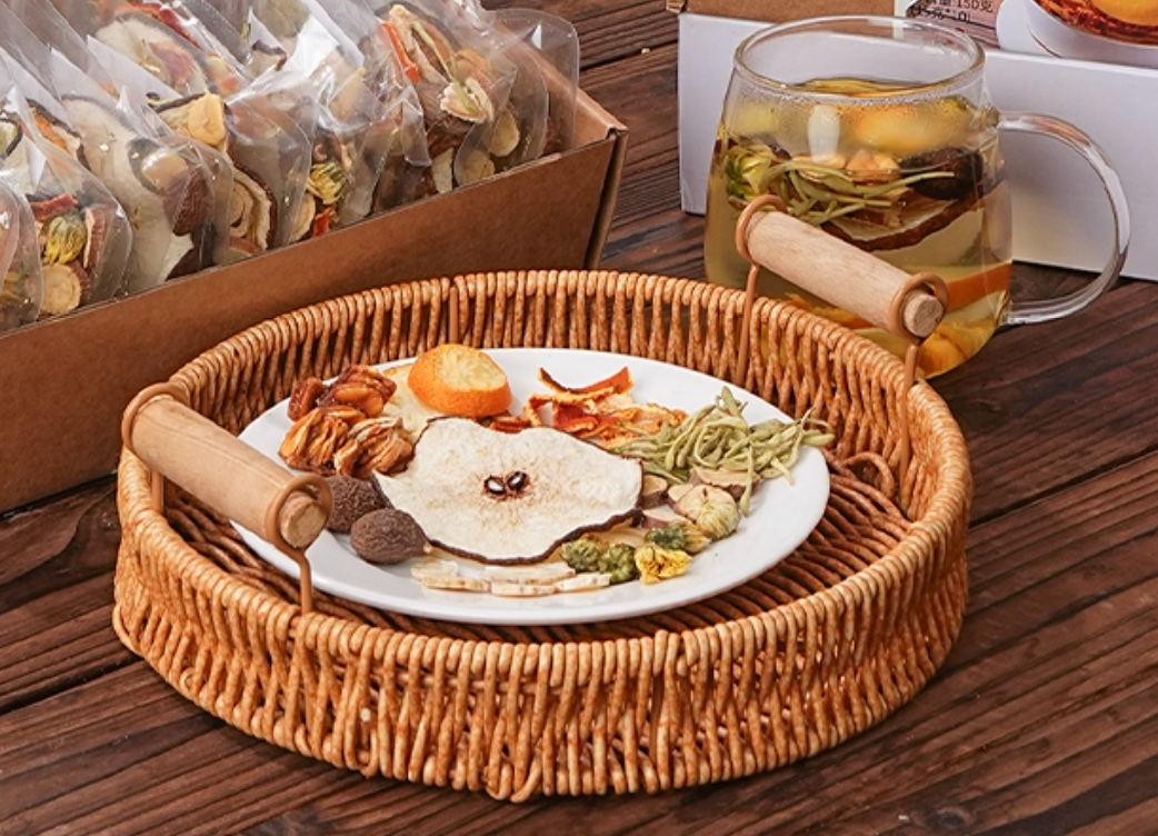 果乾茶 - 胖大海羅漢果 Dried Fruit Tea with Malva Nut & Monk Fruit