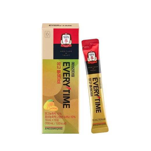 正官庄 EVERYTIME 高麗蔘精 芒果味