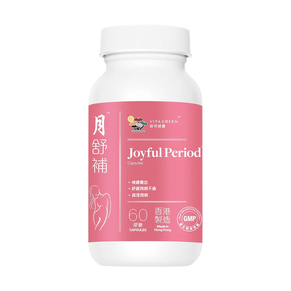 維特健靈 月舒補60粒 - 四物膏配方