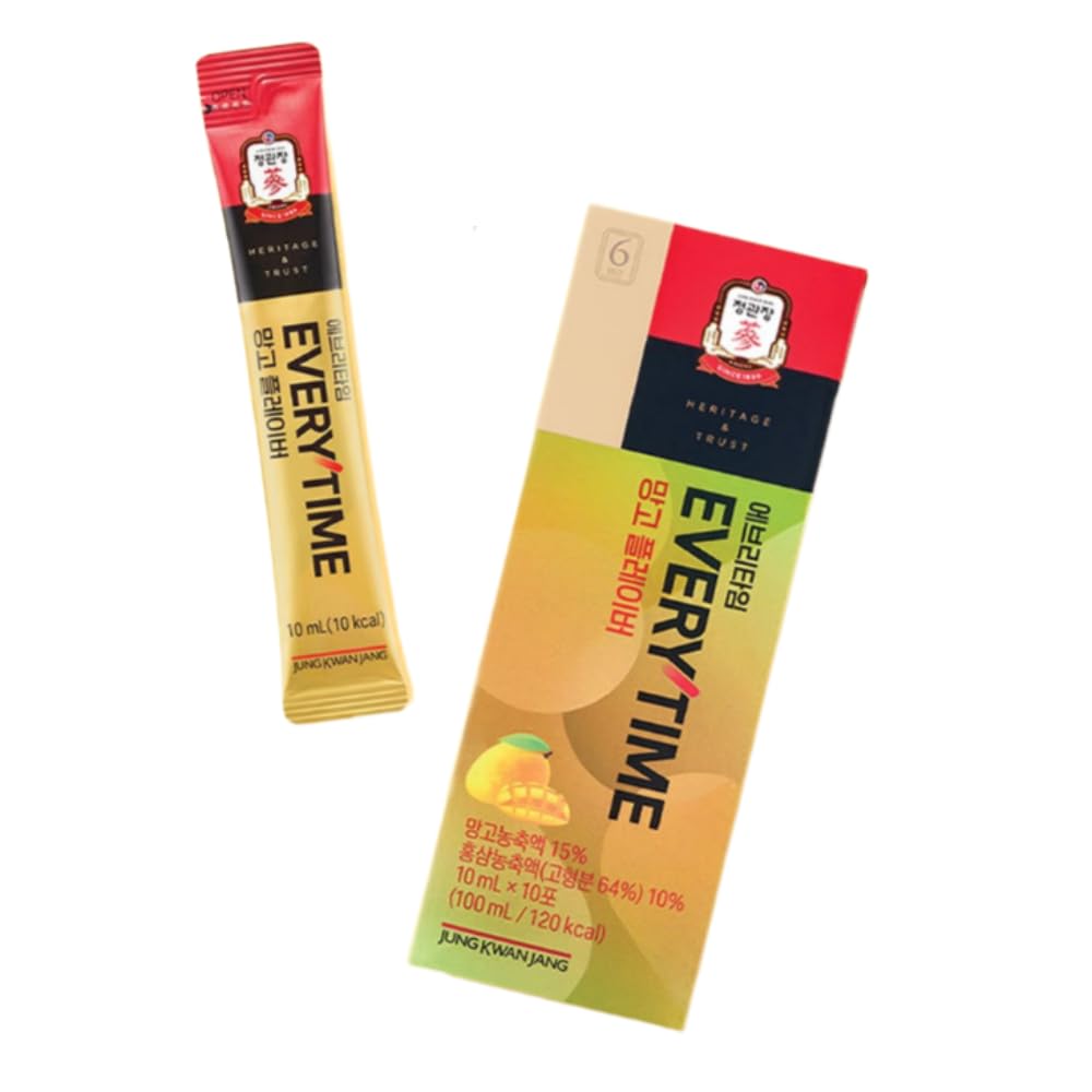 正官庄 EVERYTIME 高麗蔘精 芒果味