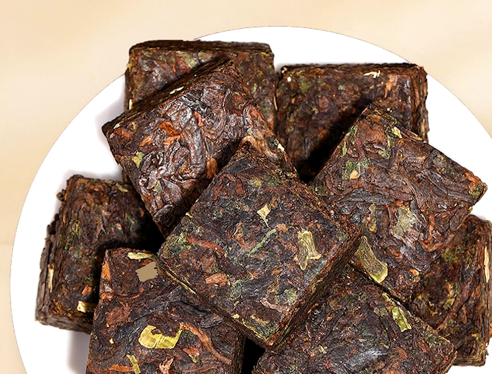 十年陳糯香普洱茶熟茶磚