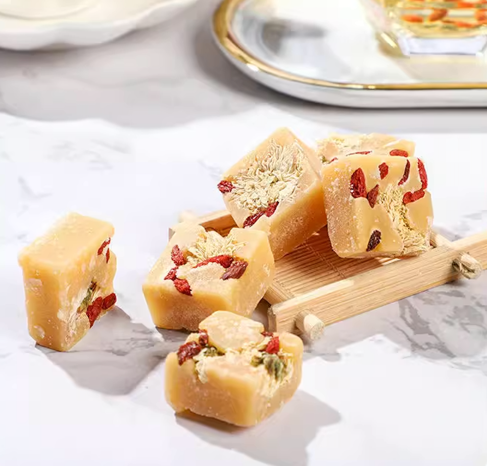 枸杞菊花蜂蜜冰糖