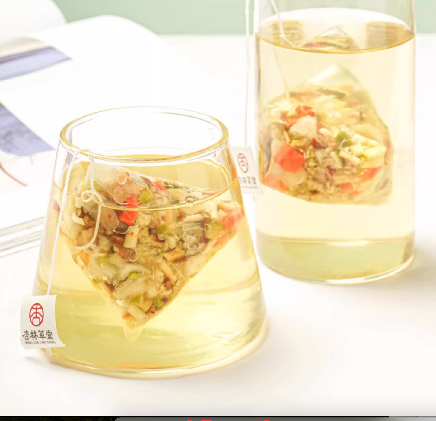 竹蔗茅根雪梨茶 Sugarcane, Imperata & Pear Herbal Tea