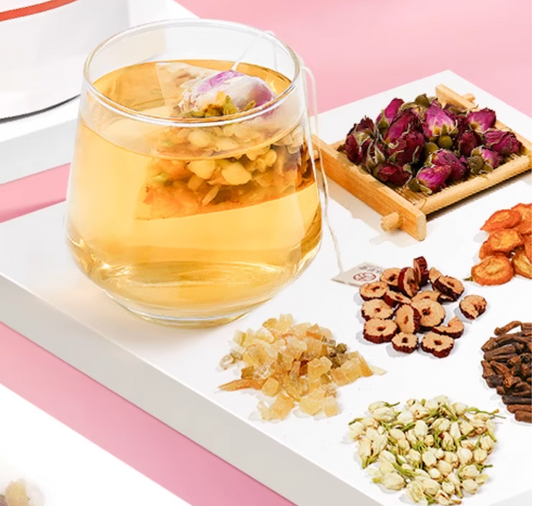 玫瑰茉莉佛手茶 Rose Jasmine Citrus Tea
