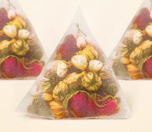玫瑰茉莉菊花茶 Rose Jasmine Chrysanthemum Tea